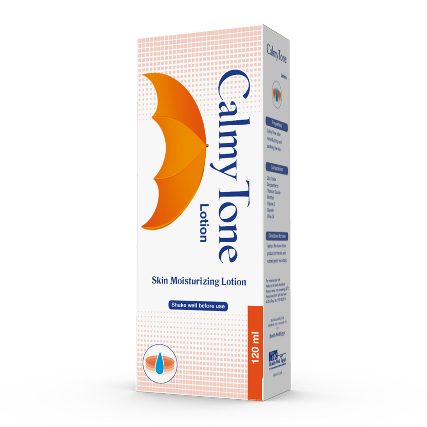 CalmyTone lotion box
