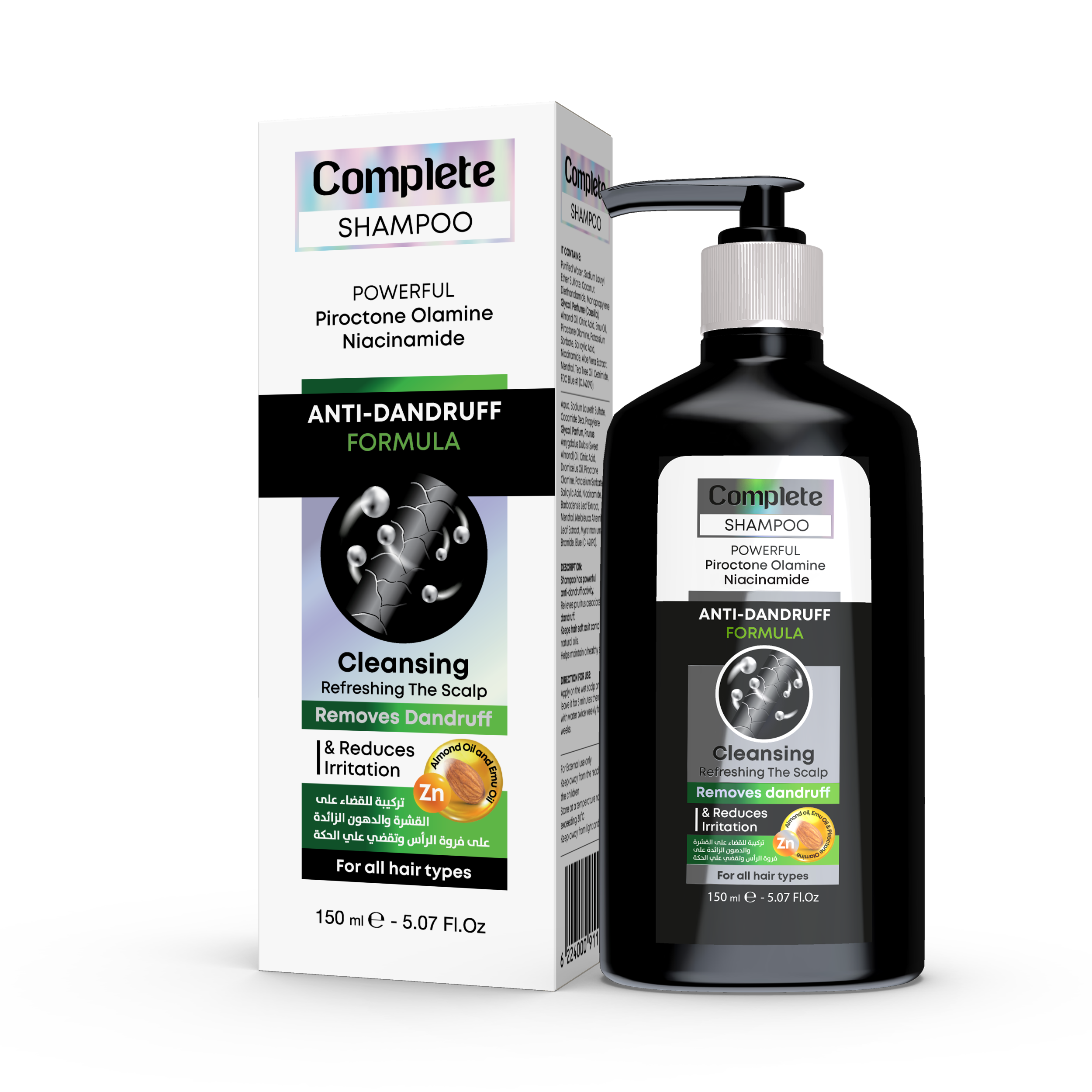 Complete Hair Anti-Dandruff Shampoo - Soothe & Prevent Dandruff