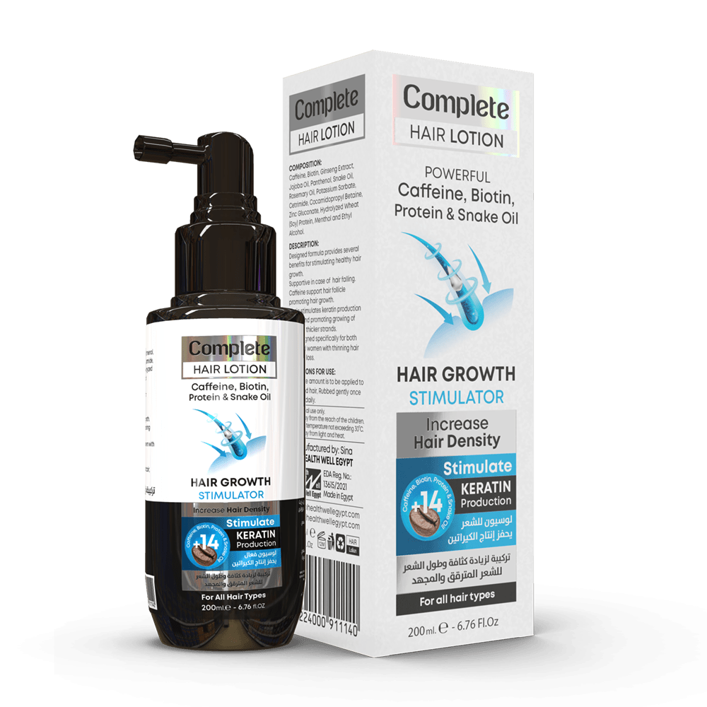 Complete Hair Lotion – Reduce Hair Loss & Promote Growth