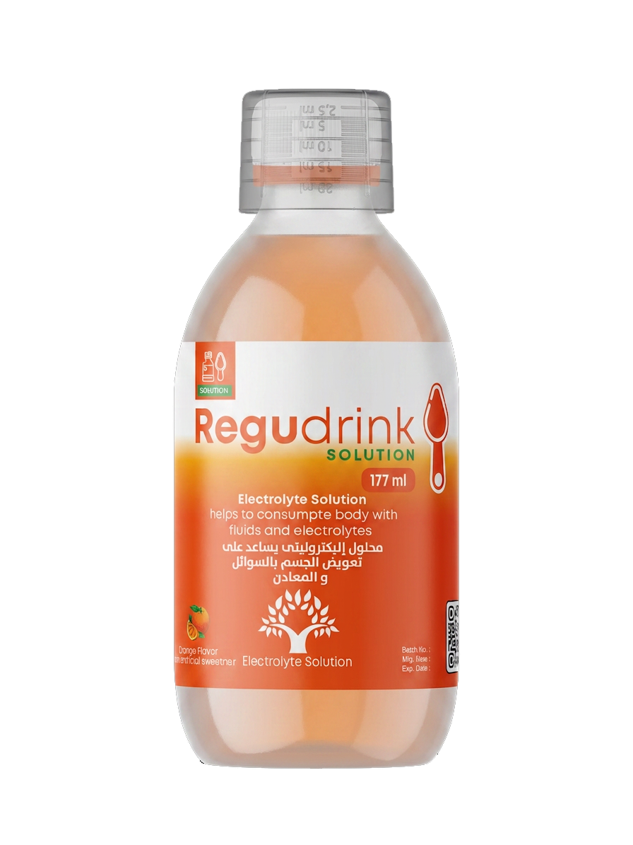 Regudrink solution bottle orange
