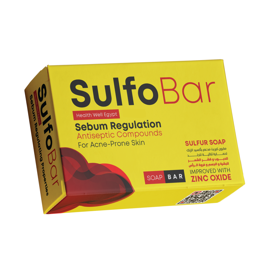 Yellow box of SulfoBar soap
